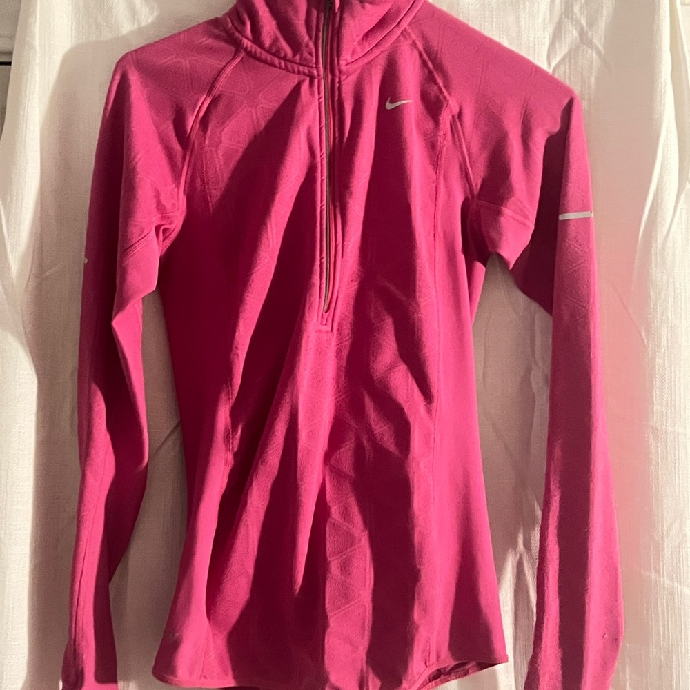 Nike Fuchsia Half-Zip Pullover